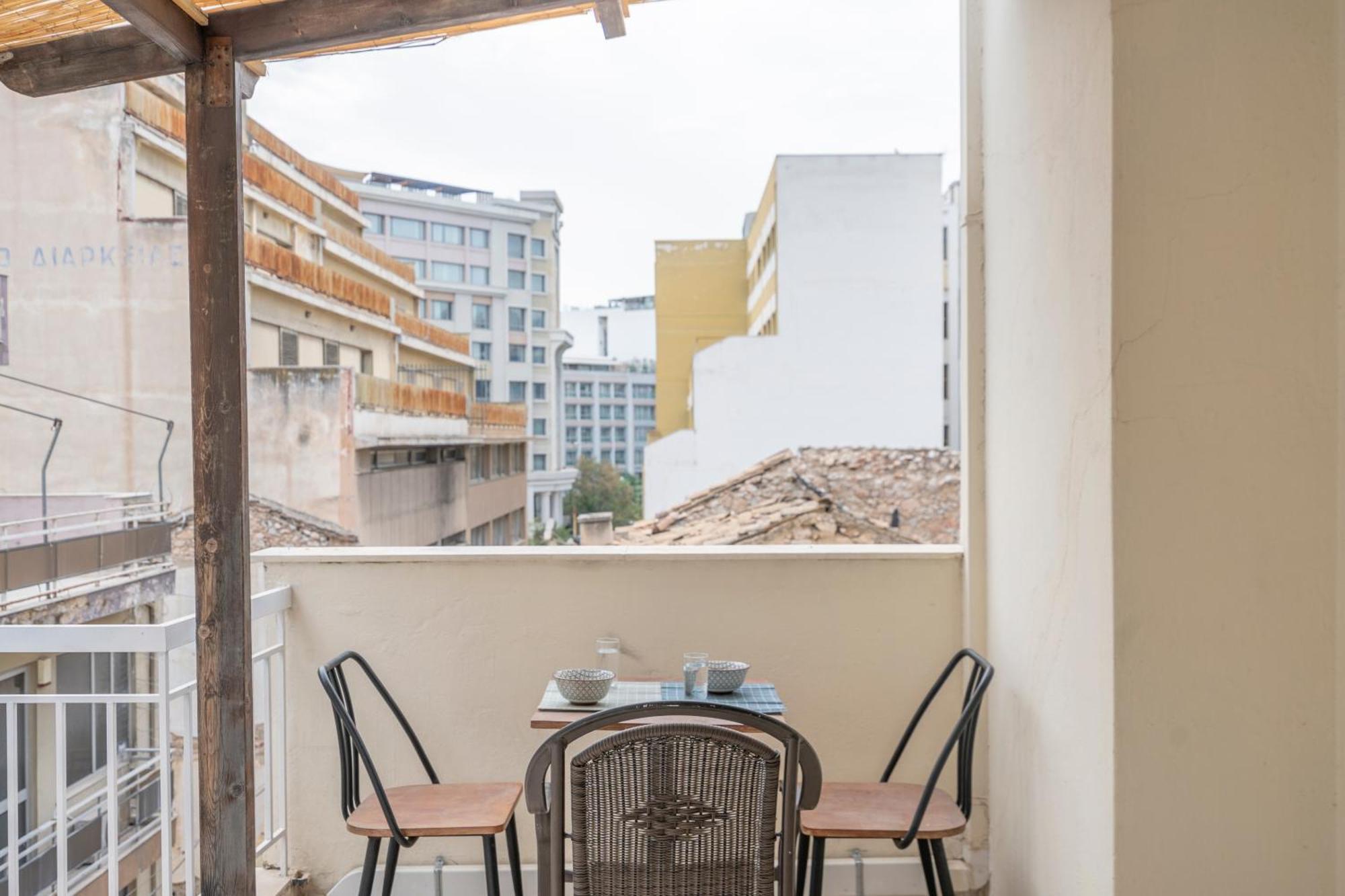 Silk Mill Metaxourgeio, Athens Centre Appartement Buitenkant foto